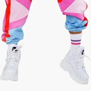 NWOT Buffalo London High Leather Sneakers